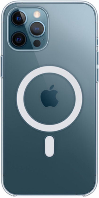 Apple iPhone 12 Pro Max hoesje - MagSafe - transparant | bol