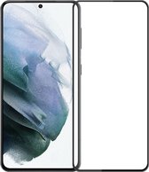Shop4 - Samsung Galaxy S21 FE Glazen Screenprotector - Edge-To-Edge Gehard Glas Transparant