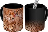 Magische Mok - Foto op Warmte Mok - Baby cheeta's - 350 ML