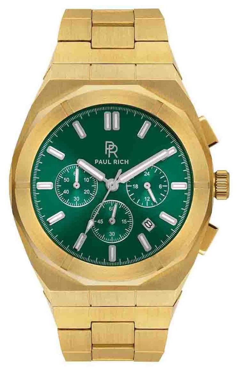 Paul Rich Motorsport Green Gold Steel MSP02 horloge 45 mm