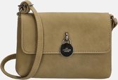 Charm London Barnet crossbody tas olive green