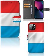 Flip Cover Geschikt voor iPhone 13 Telefoon Hoesje Luxemburg