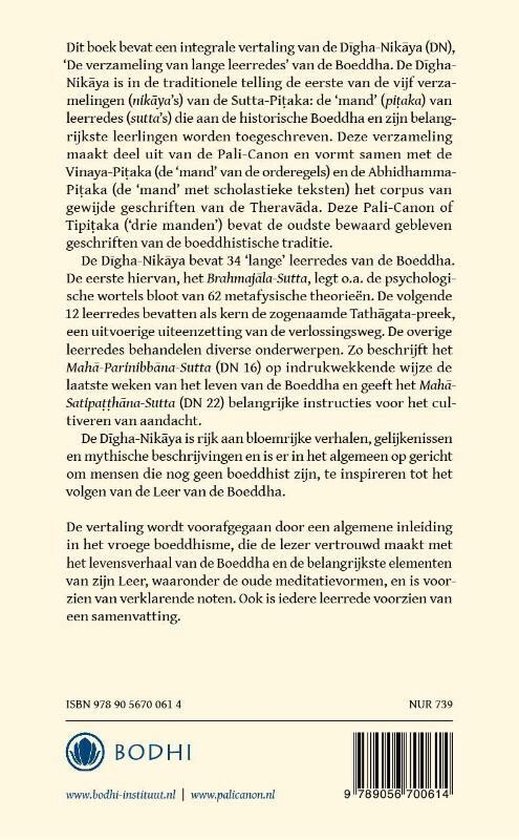 Achterkant boek: ISBN 978 90 5670 061 4. Bevat tekst en barcode.