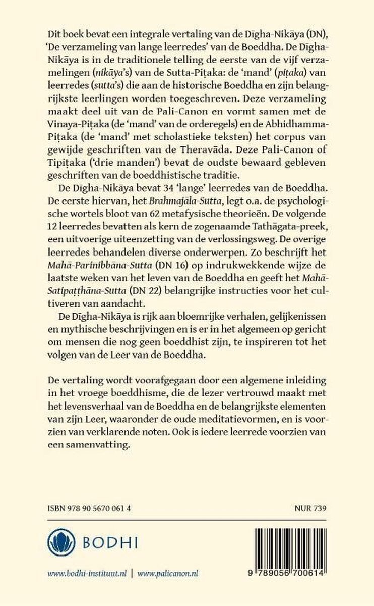 Achterkant boek: ISBN 978 90 5670 061 4. Bevat tekst en barcode.
