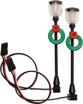 BrickLED 2 x Kerst Lantaarn T2 - Wit warm - Verlichting voor LEGO