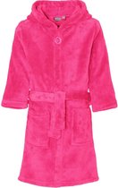 Playshoes - Fleece badjas met capuchon - Roze - maat 98-104cm