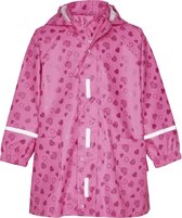 Playshoes - Regenjas voor meisjes - Hartjes overal - Roze - maat 86cm