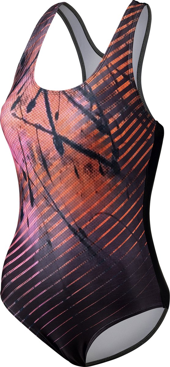 Beco Badpak Beactive Dames Polyamide/elastaan Roze/zwart Mt 36