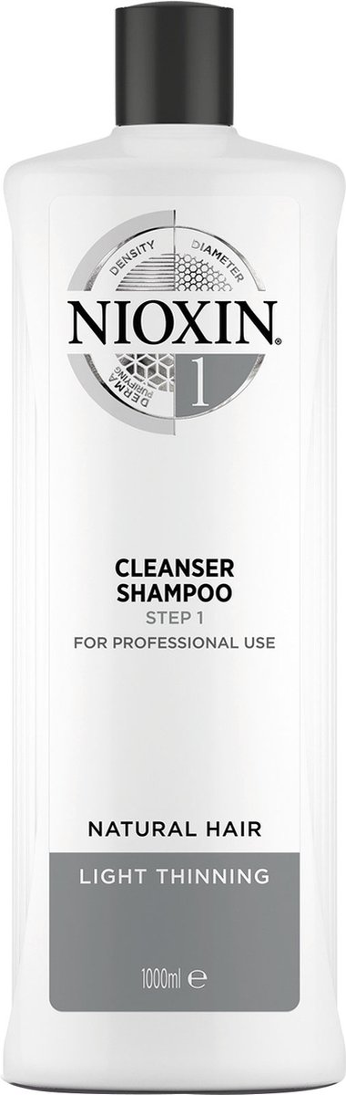 Bol.com NIOXIN 3D Care Systeem 1 Cleanser Shampoo 1.000ml aanbieding