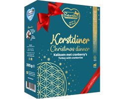 Renske Vers Vlees - Kerst Limited Edition - Hondenvoer - 395 gr - 10 stuks