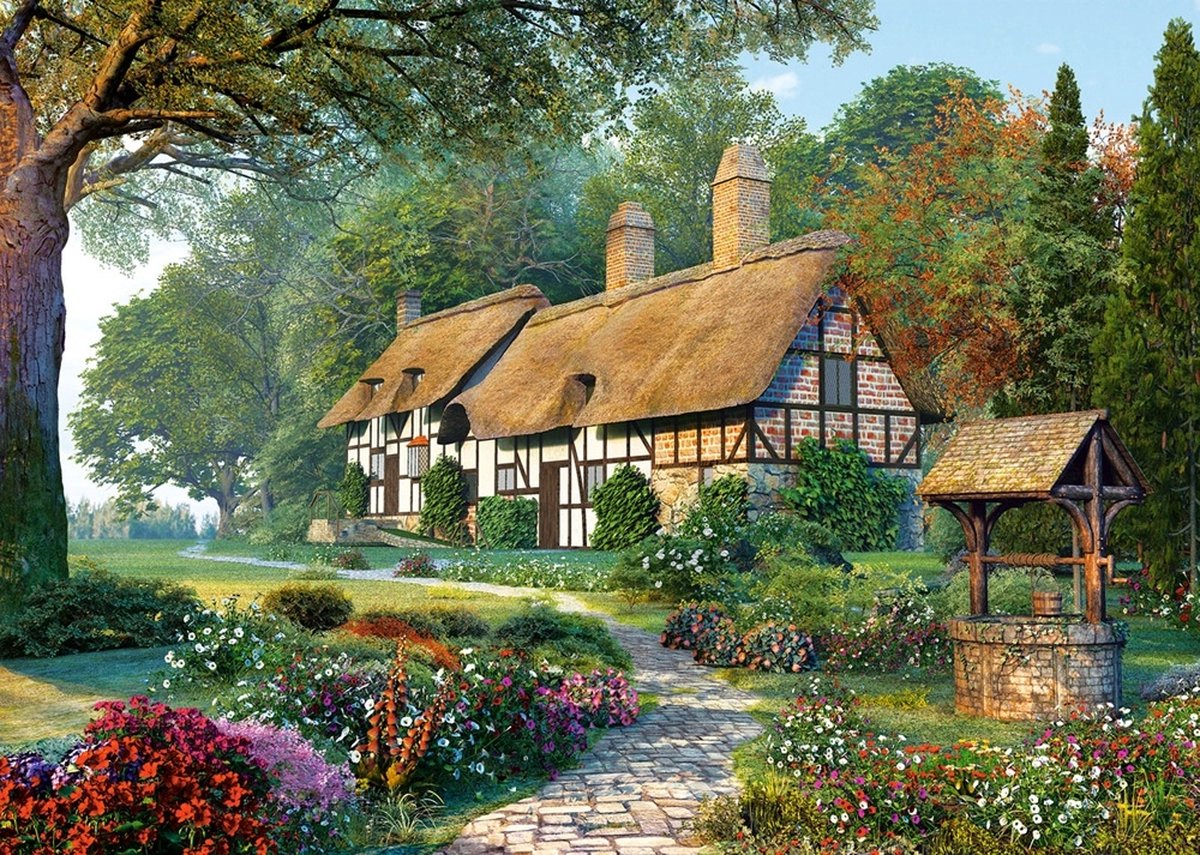 Castorland Magic Place – Puzzel – 1.500 stukjes – Satijnen afwerking – Perfecte pasvorm – Europese kwaliteit — afbeelding 2