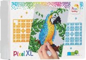 Pixelhobby - Pixel XL - set 4 basisplaten - papegaai