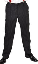 Magic Design Broek Gangster Polyester Zwart/wit Maat S