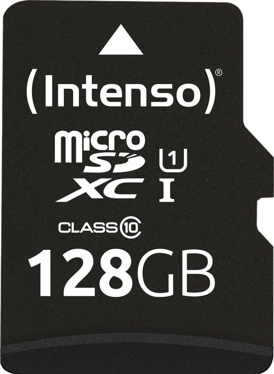 (Intenso) 128GB Micro SDXC geheugenkaart UHS-I Premium - Class 10 - 128GB - met SD adapter
