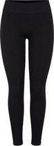 Pieces Broek Pcsymmi Rib Leggings Noos Bc 17116788 Black Dames Maat - S/M