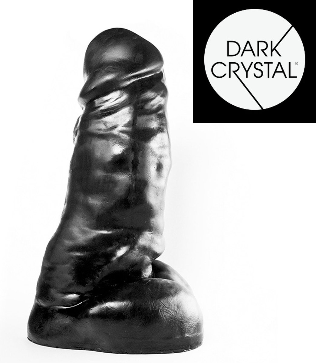 Goedkoopste Dark Crystal XXL Dildo 32 x 10,5 cm - zwart