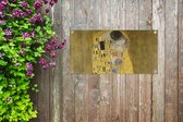 Affiche de jardin Le baiser - Gustav Klimt - 60x30 cm