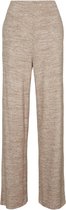 Vero Moda Broek Vmchill Hw Wide Leg Pants Bf 10254125 Fossil Melange Dames Maat - S