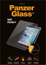 PanzerGlass Gehard Glas Screenprotector Geschikt voor Apple iPad Mini 4 (2015) - Zwart