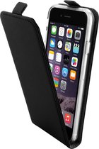 Apple iPhone 6 Hoesje - Mobiparts - Premium Serie - Kunstlederen Flipcase - Zwart - Hoesje Geschikt Voor Apple iPhone 6