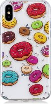 Apple iPhone X/10 Hoesje - Mobigear - Design Serie - TPU Backcover - Macaroon - Hoesje Geschikt Voor Apple iPhone X/10