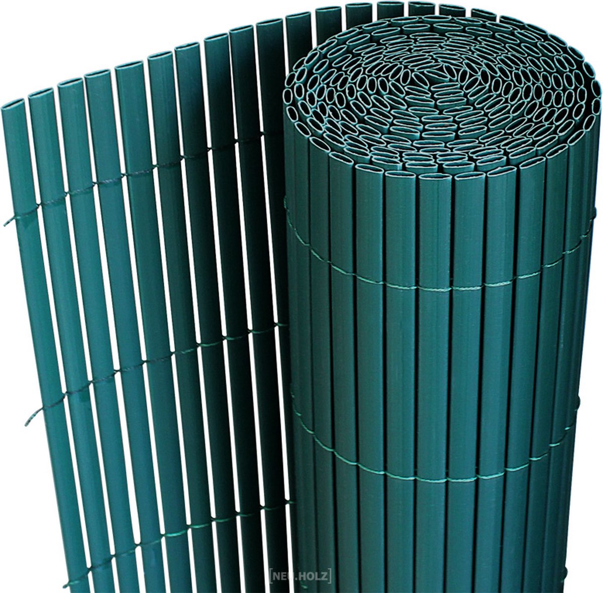Flexibele tuinscherm balkonscherm PVC 1,5x3 m groen