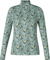 YESTA Bobbie Jersey Shirt - Greyed Mint/Multicol - maat 1(48)