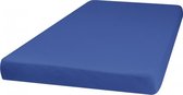 hoeslaken 60x120 cm donkerblauw