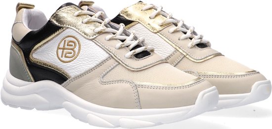 Haboob Gobi Lage sneakers - Leren Sneaker - Dames - Beige - Maat 37 |  bol.com