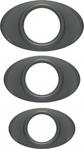 Easy-Grip C-Ring Set - Grey - Cock Rings