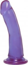 6.5 Inch Slim Dong - Purple - Realistic Dildos