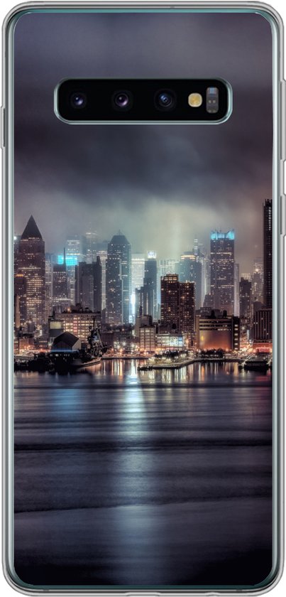 Coque Samsung Galaxy S10 - New York - Amérique - Skyline - Coque de téléphone en Siliconen