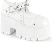 DemoniaCult - ASHES-33 Lage schoenen - US 8 - 38 Shoes - Wit