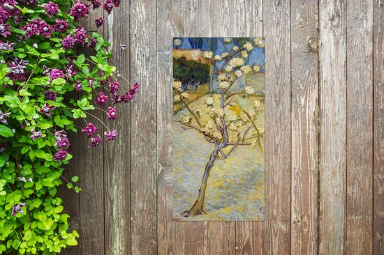 Affiche de jardin Poirier en fleurs - Vincent van Gogh - 40x80 cm