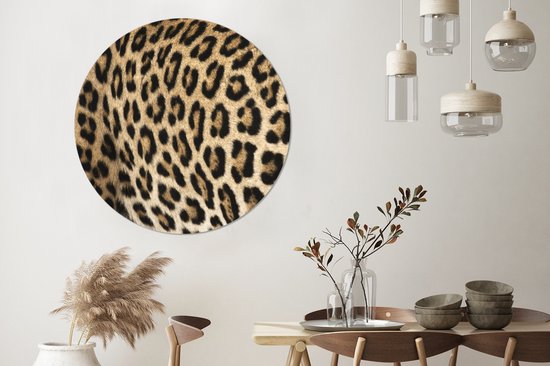 Wall Circle - Wall Circle Indoor - ⌀ 140 cm - Plastique - Peau de panthère