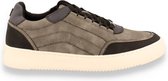 LA STRADA  heren sneaker nubuck grey GRAU 43