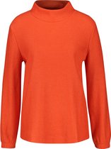 GERRY WEBER Dames Shirt met lange ballonmouwen Pumpkin-48