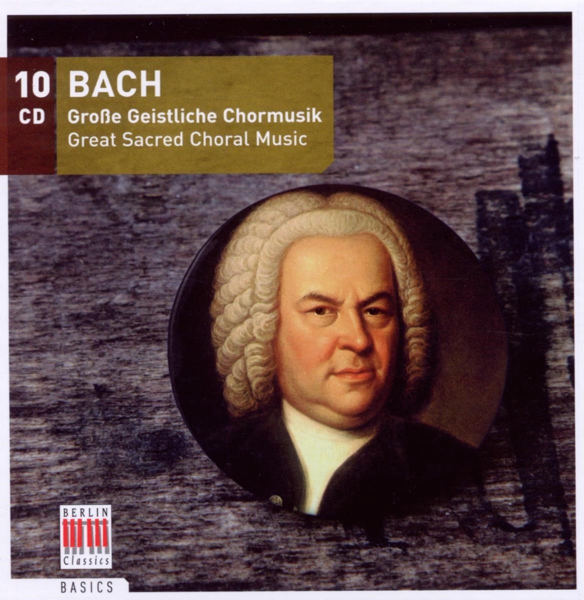 Dresdner Kreuzchor - J.S. Bach: Grosse Geistliche Chormusik (10 CD) (Remastered)