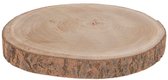 Boomschijf Ø30x3cm - Natural Collections Boomschijf onderbord Ø30x3cm