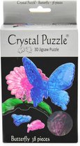 Crystal puzzel 38 stukjes vlinder
