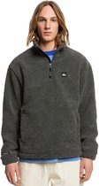 Quiksilver Boggum Half Zip Sweater - Tarmac Heather