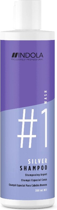 Indola Shampoo Silver 300 ml - vrouwen - Voor Geblondeerd haar/Gekleurd  haar | bol.com