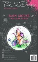 Pink Ink Designs - Clear stamp set Rain mouse