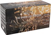 Kerstverlichting Cluster - 1536 Warm LED - Transparant - 10 meter - Incl. Timer