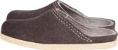 Vilten damesslof Slipper Garden Colour:Bruin/ Beige Size:36