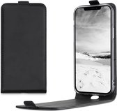 kwmobile hoesje voor met Apple iPhone 12 / 12 Pro - Flip cover met magnetische sluiting in zwart