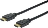Digitus HDMI Aansluitkabel 5.00 m AK-330107-050-S Audio Return Channel (ARC), Vergulde steekcontacten Zwart [1x HDMI-stekker - 1x HDMI-stekker]
