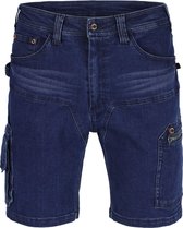 Pantalon de travail court jeans Herock Lago Experts (2001) - Blauw - 54