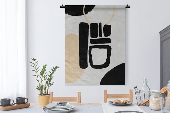 Tapisserie - Tissu mural - Art - Luxe - Abstrait - 90x120 cm - Tapisserie