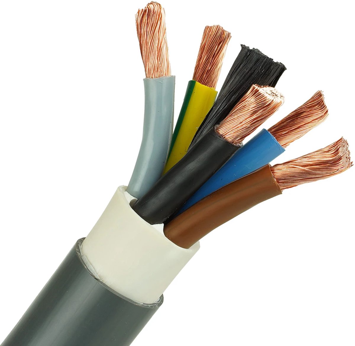 YMvK supersoepel 5x70 per meter